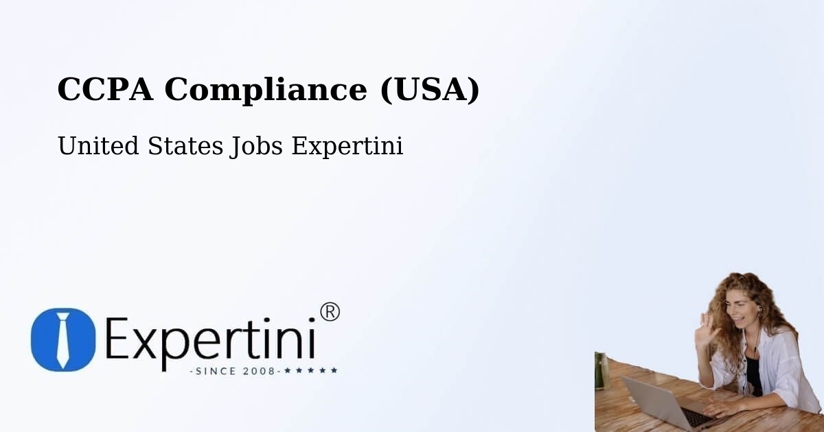 CCPA Compliance (USA) - United States Jobs Expertini