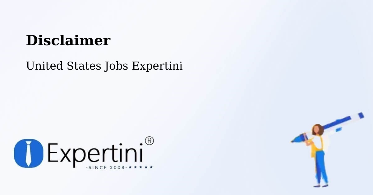 Disclaimer – Ruston - United States Jobs Expertini